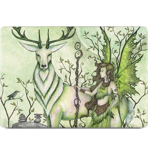 Guardian Fairy and Stag by Amy Brown MacBook Skins